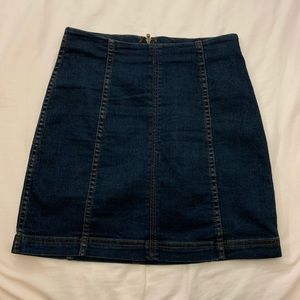 FREE PEOPLE denim skirt